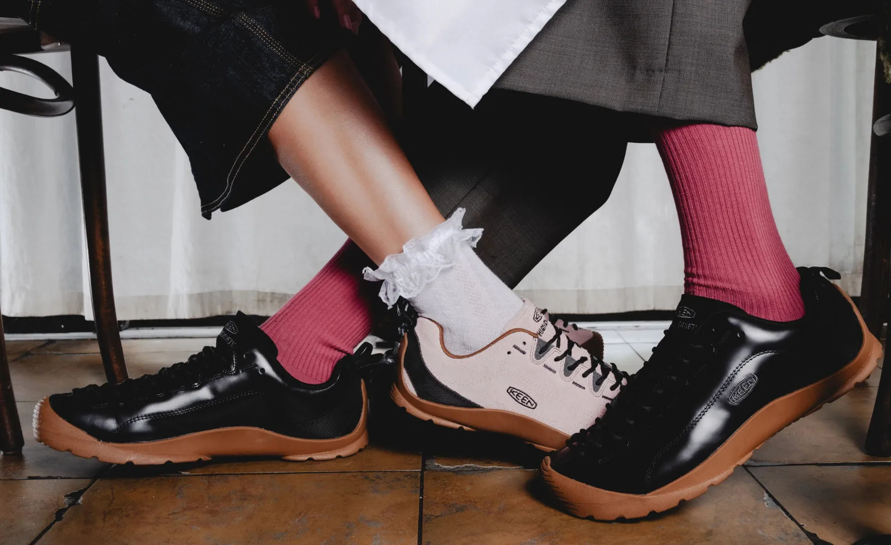 Keen Women's Jasper Sneaker x Highsnobiety  |  Pink/Gum