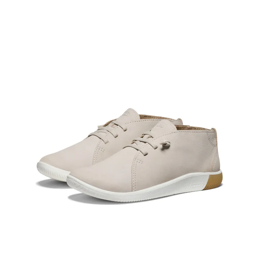 Keen Women's KNX Chukka  |  Silver Lining/Star White