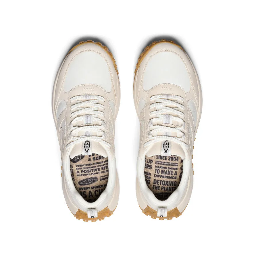 Keen Women's KS86 Leather Sneaker  |  Birch/Star White