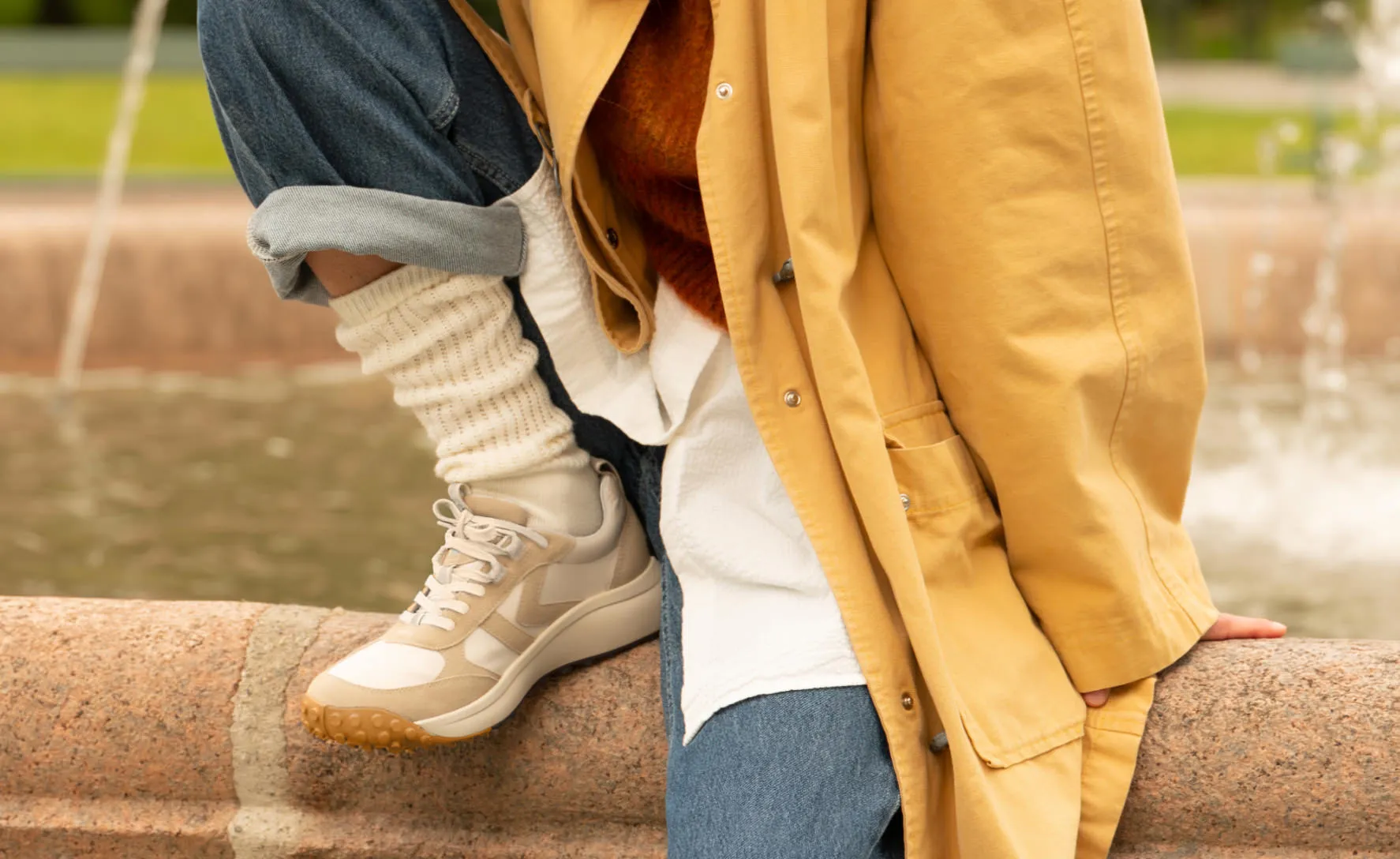 Keen Women's KS86 Sneaker  |  Birch/Star White
