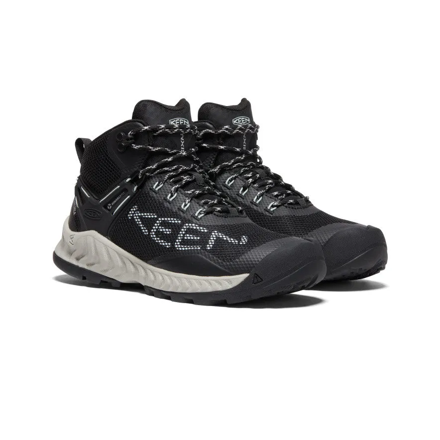Keen Women's NXIS EVO Waterproof Boot  |  Black/Blue Glass