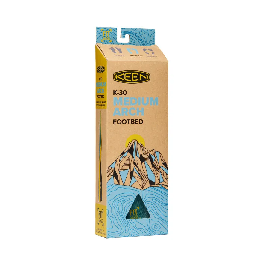 Keen Women's Outdoor K-30 Medium Arch Insole  |  Blue