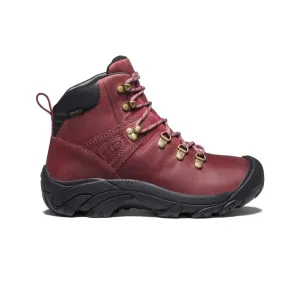 Keen Women's Pyrenees Waterproof Hiking Boot  |  Tibetan Red/Black