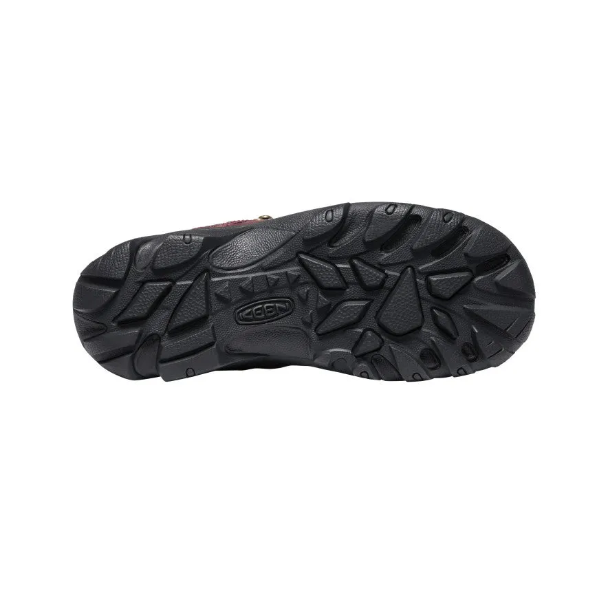 Keen Women's Pyrenees Waterproof Hiking Boot  |  Tibetan Red/Black