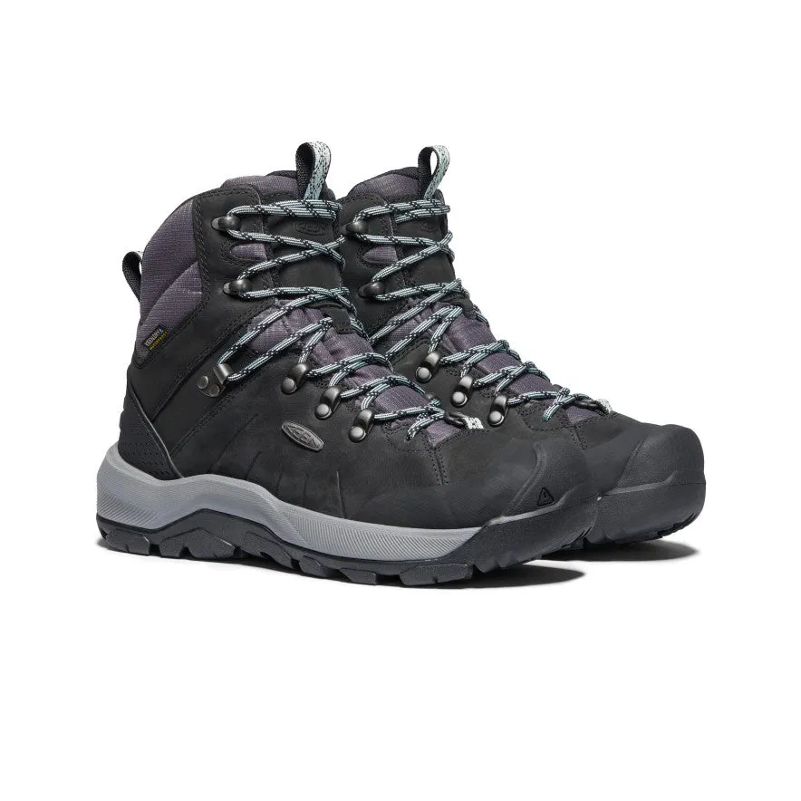 Keen Women's Revel IV Polar Waterproof Boot  |  Black/Harbor Gray