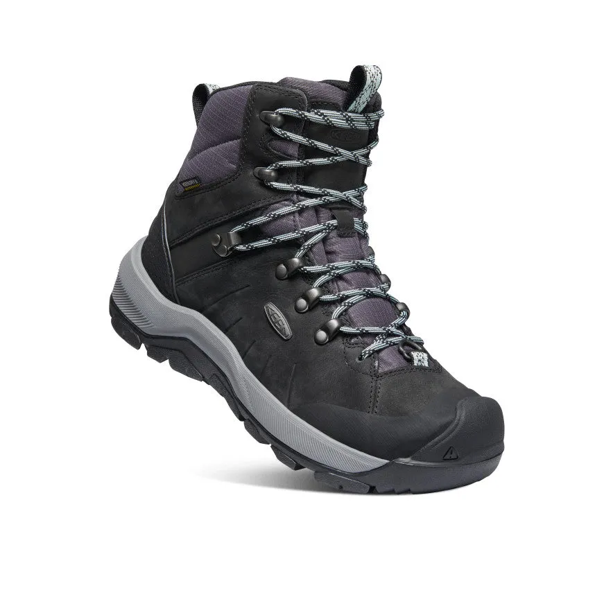 Keen Women's Revel IV Polar Waterproof Boot  |  Black/Harbor Gray