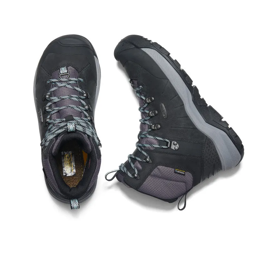 Keen Women's Revel IV Polar Waterproof Boot  |  Black/Harbor Gray