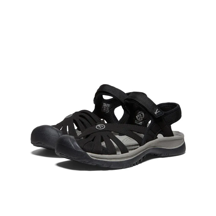 Keen Women's Rose Sandal  |  Black/Neutral Gray