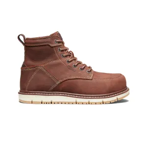 Keen Women's San Jose 6" Boot (Aluminum Toe)  |  Gingerbread/Gum