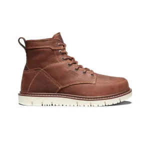 Keen Women's San Jose 6" Boot (Soft Toe)  |  Gingerbread/Off White