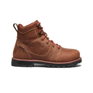 Keen Women's Seattle 6" Waterproof Boot (Aluminum Toe)  |  Gingerbread/Black