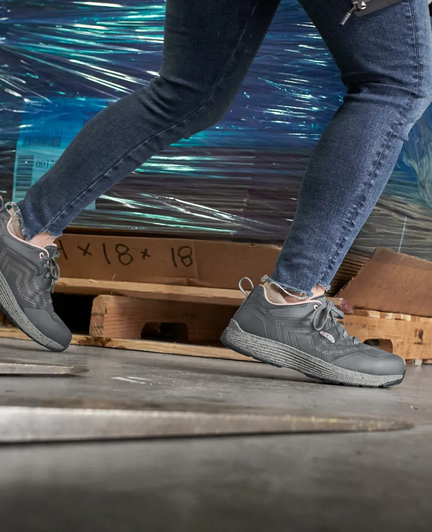 Keen Women's Sparta 2 (Aluminum Toe)  |  Steel Grey/Peach Whip