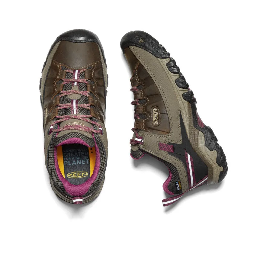 Keen Women's Targhee III Waterproof  |  Weiss/Boysenberry