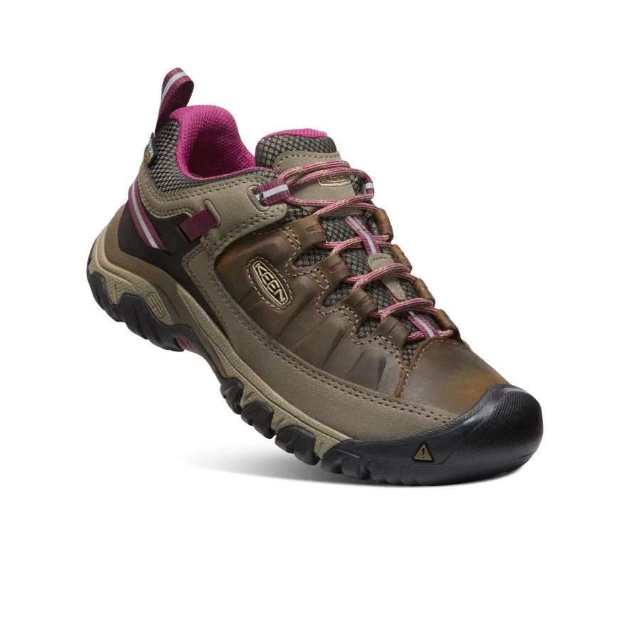 Keen Women's Targhee III Waterproof  |  Weiss/Boysenberry
