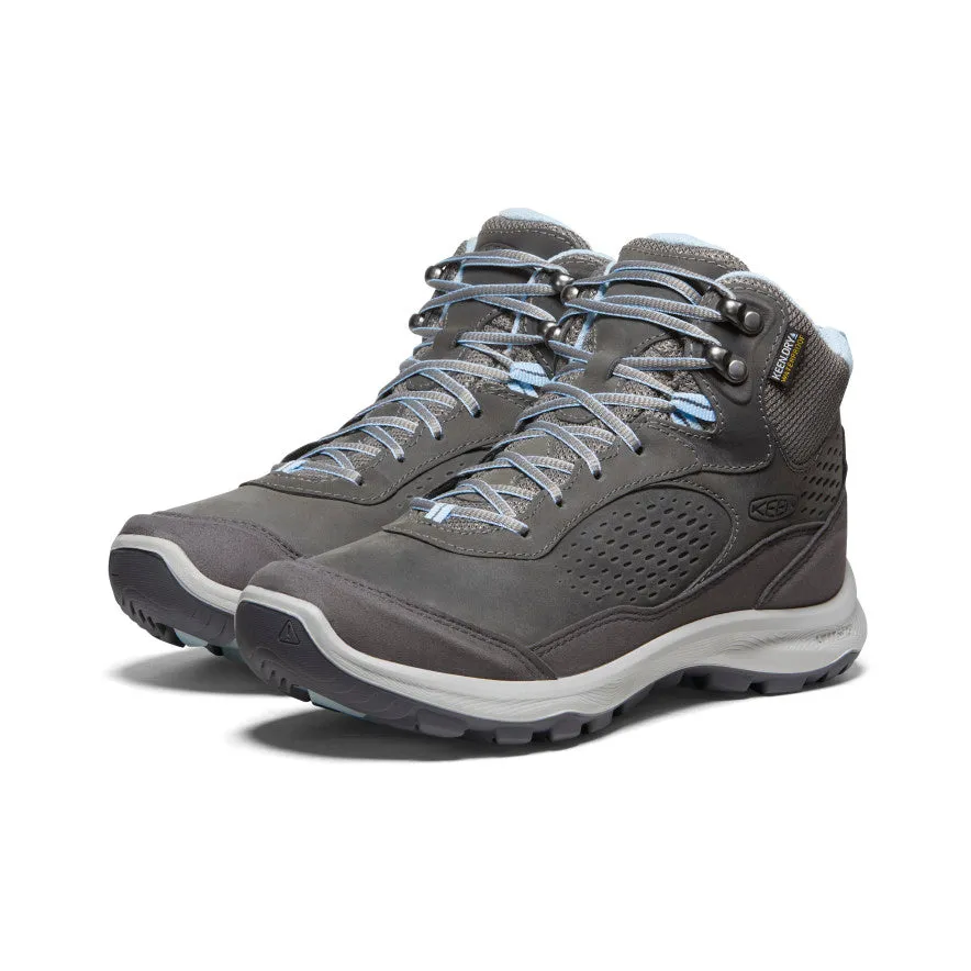 Keen Women's Terradora Explorer Waterproof Boot  |  Steel Grey/Clear Sky