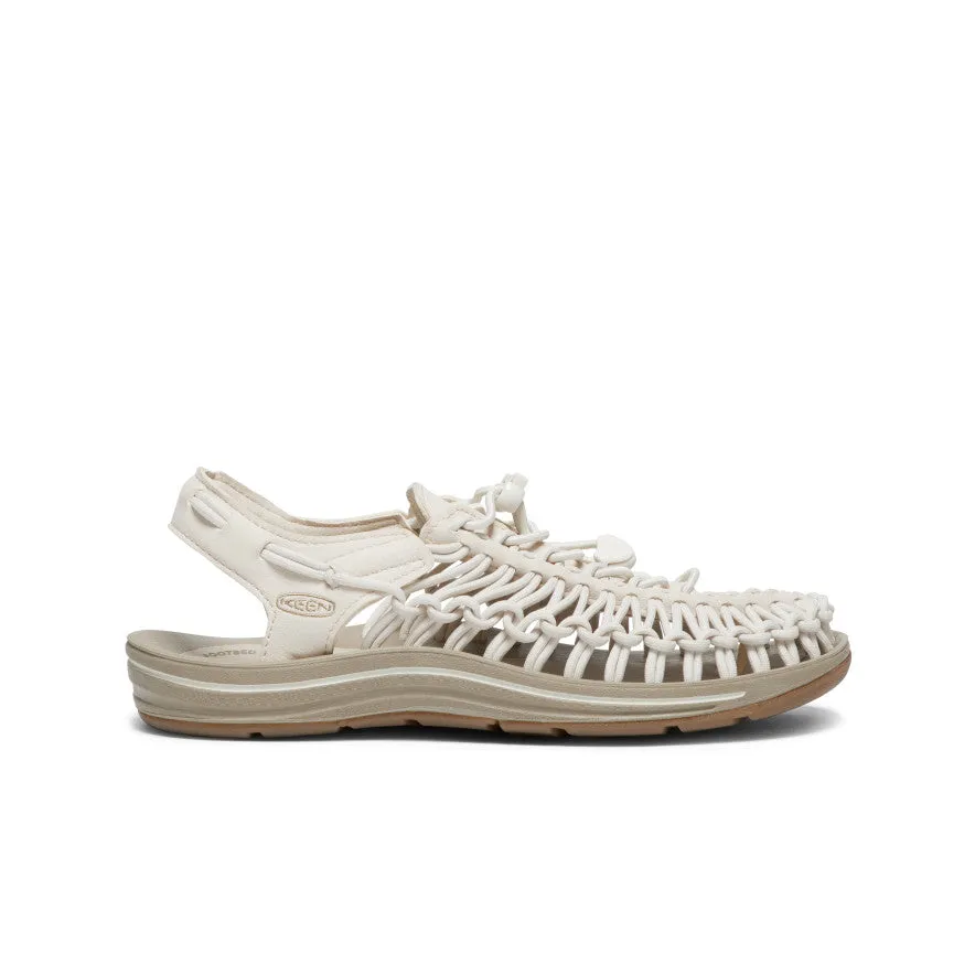 Keen Women's UNEEK Sneaker  |  White Cap/Cornstalk