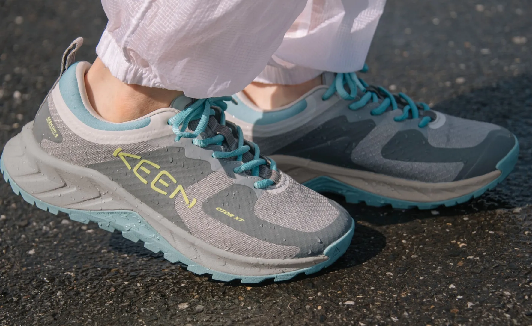 Keen Women's Versacore Waterproof Shoe  |  Magnet/Granite Green