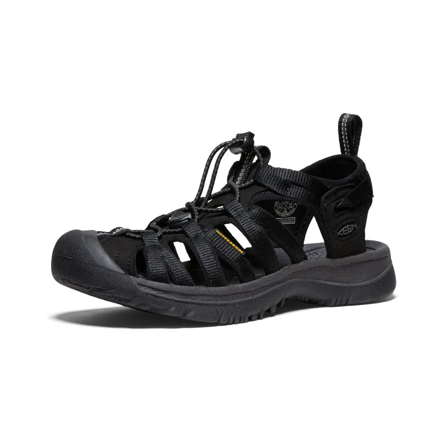 Keen Women's Whisper  |  Black/Magnet