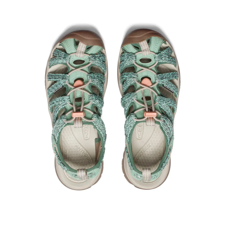 Keen Women's Whisper  |  Granite Green/Peach Parfait