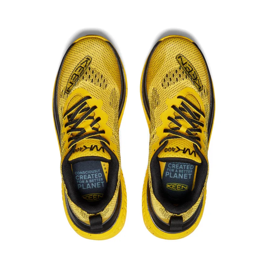 Keen Women's WK400 Walking Shoe  |  KEEN Yellow/Black