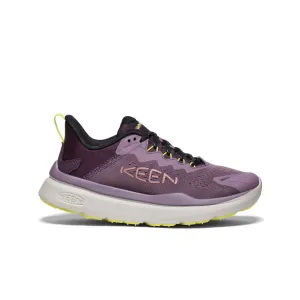 Keen Women's WK450 Walking Shoe  |  Black Plum/Daiquiri Green