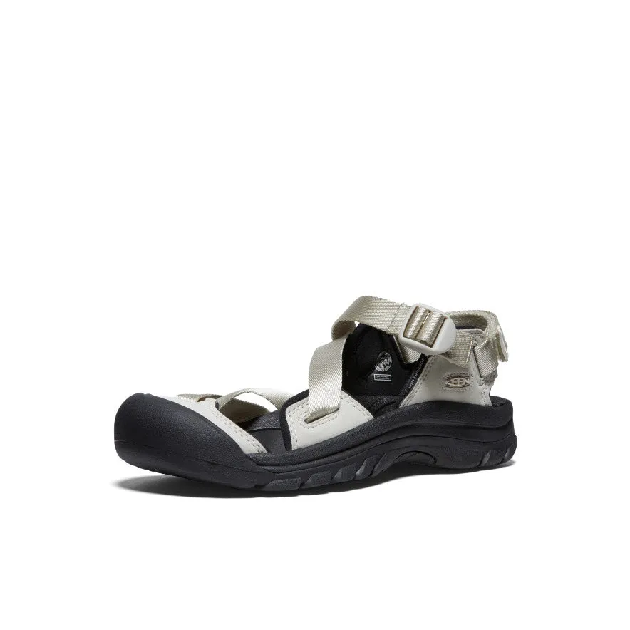 Keen Women's Zerraport II Sandal  |  Silver Birch/Black