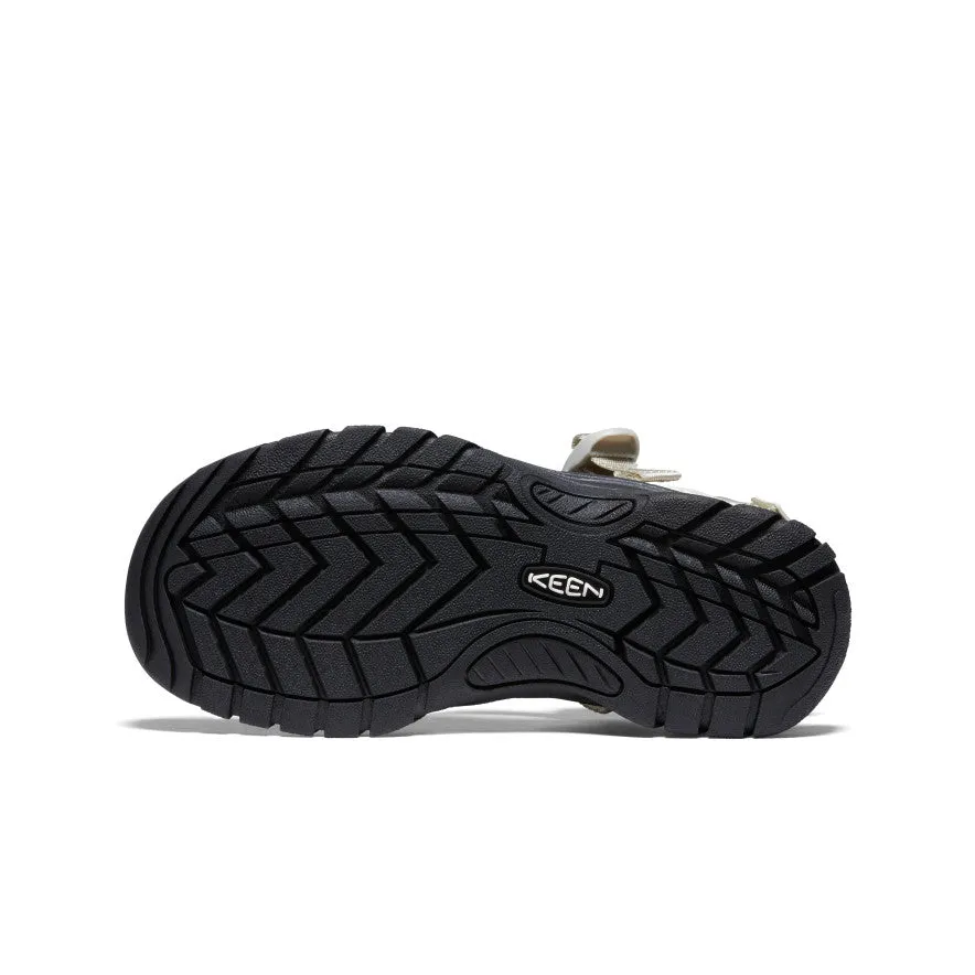 Keen Women's Zerraport II Sandal  |  Silver Birch/Black