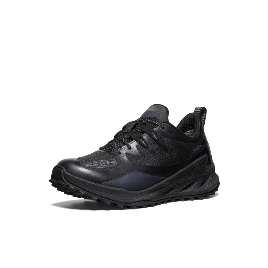 Keen Women's Zionic Waterproof Hiking Shoe  |  Black/Black