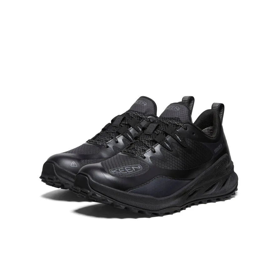 Keen Women's Zionic Waterproof Hiking Shoe  |  Black/Black