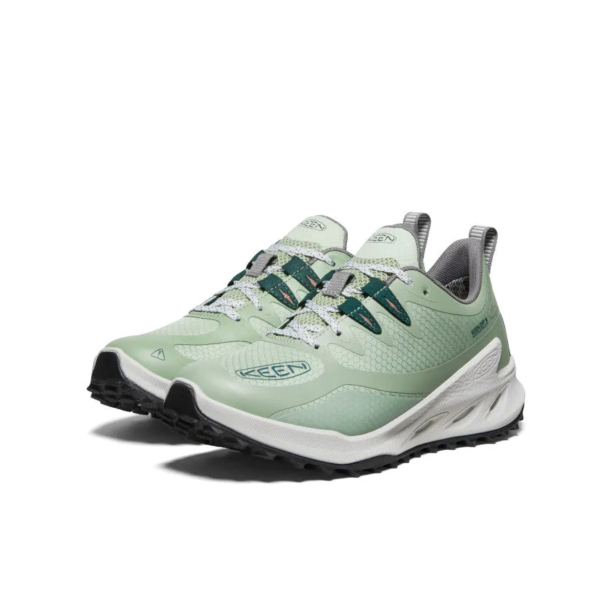 Keen Women's Zionic Waterproof Hiking Shoe  |  Desert Sage/Ember Glow
