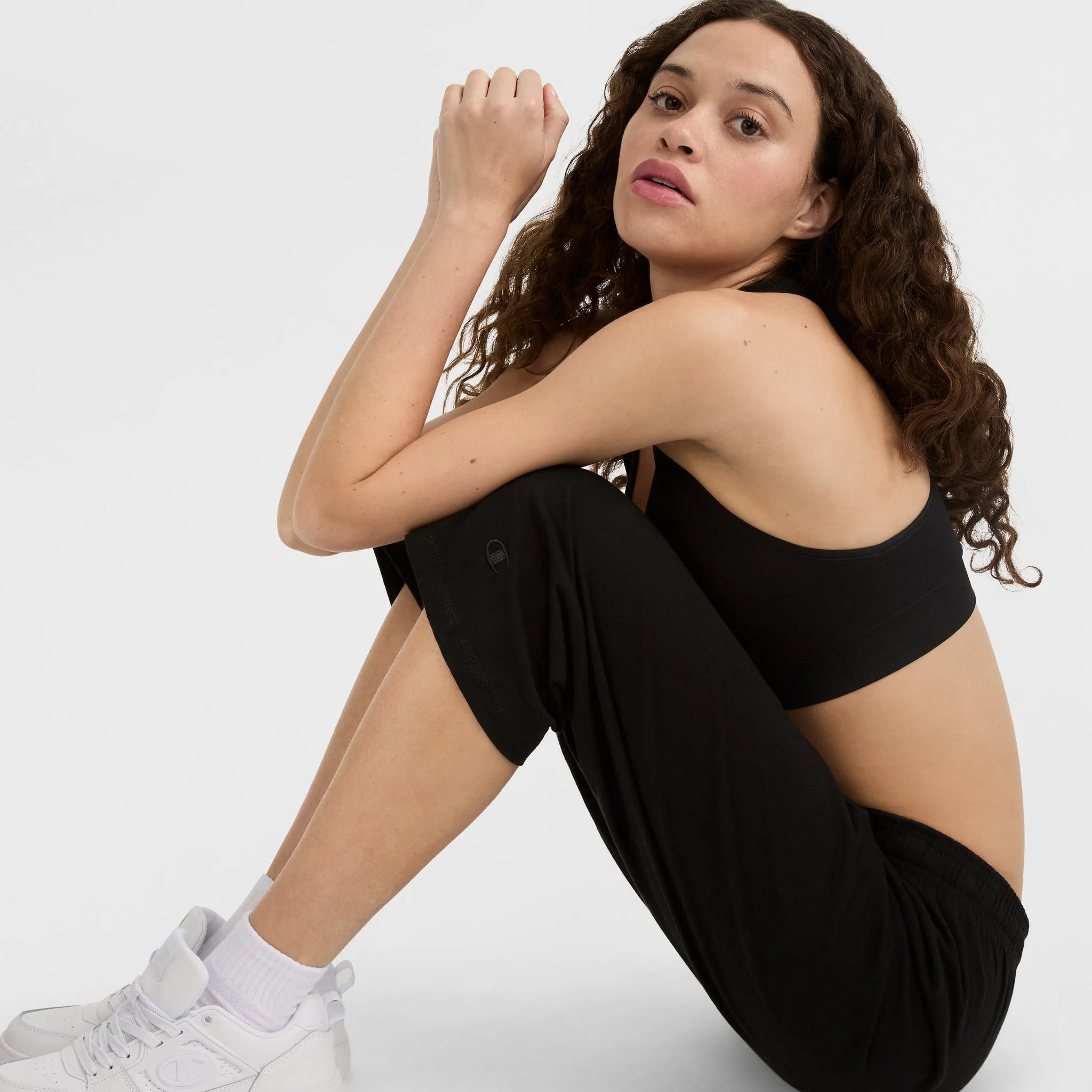 Lightweight Lounge Capri Pants, C Logo