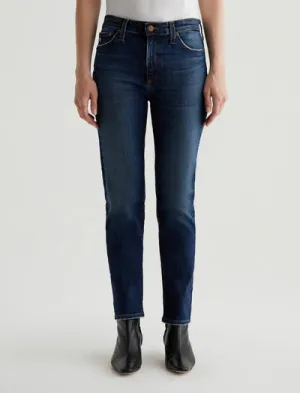 Mari AG-ed™ Mid-Rise Slim Straight Leg Denim