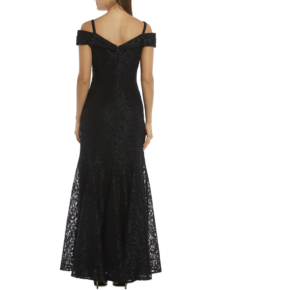 Reformation Womens Lace Formal Evening Dress