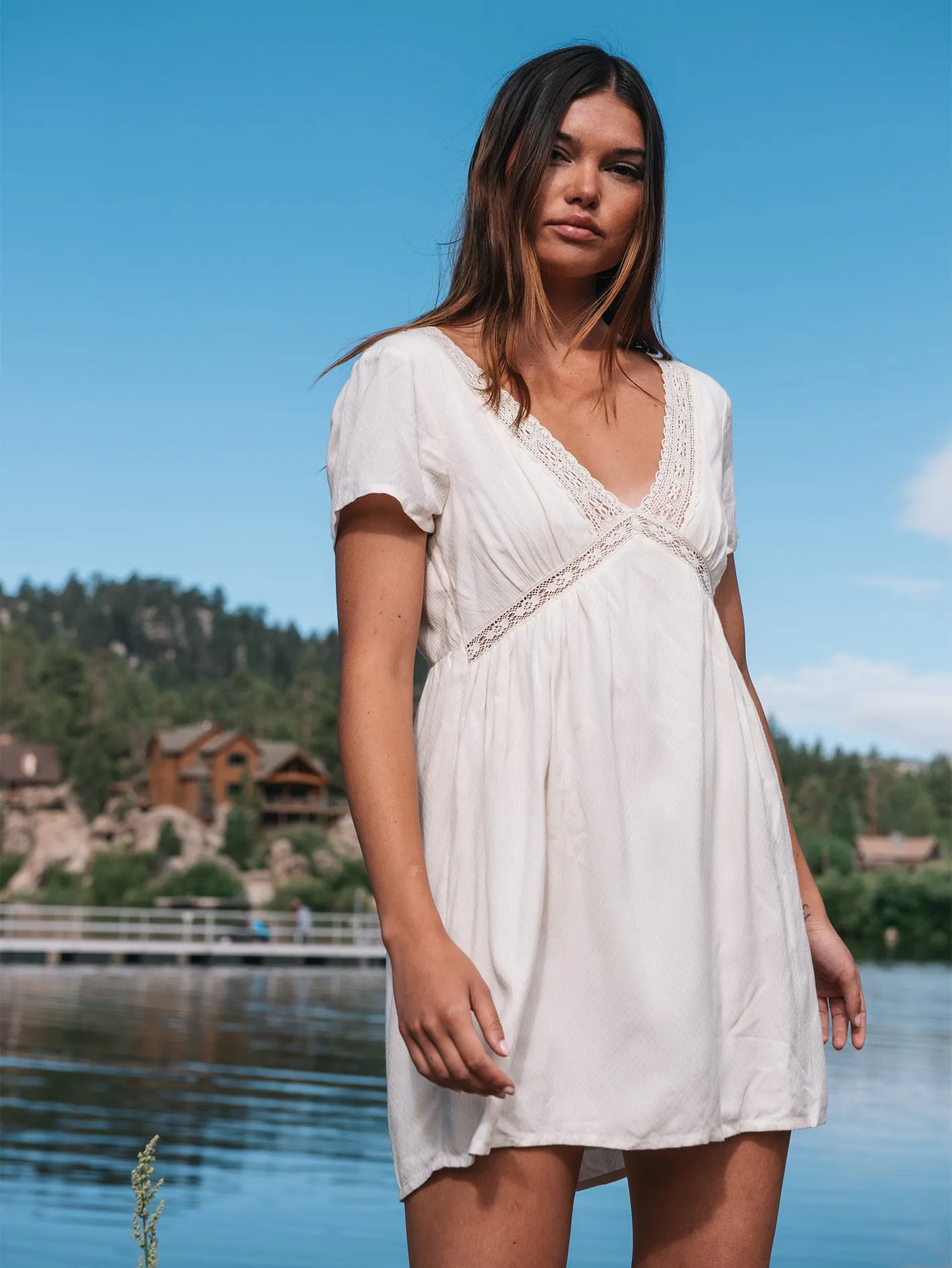 Volcom Haute Tea Women's Dress Cloud Volcom
