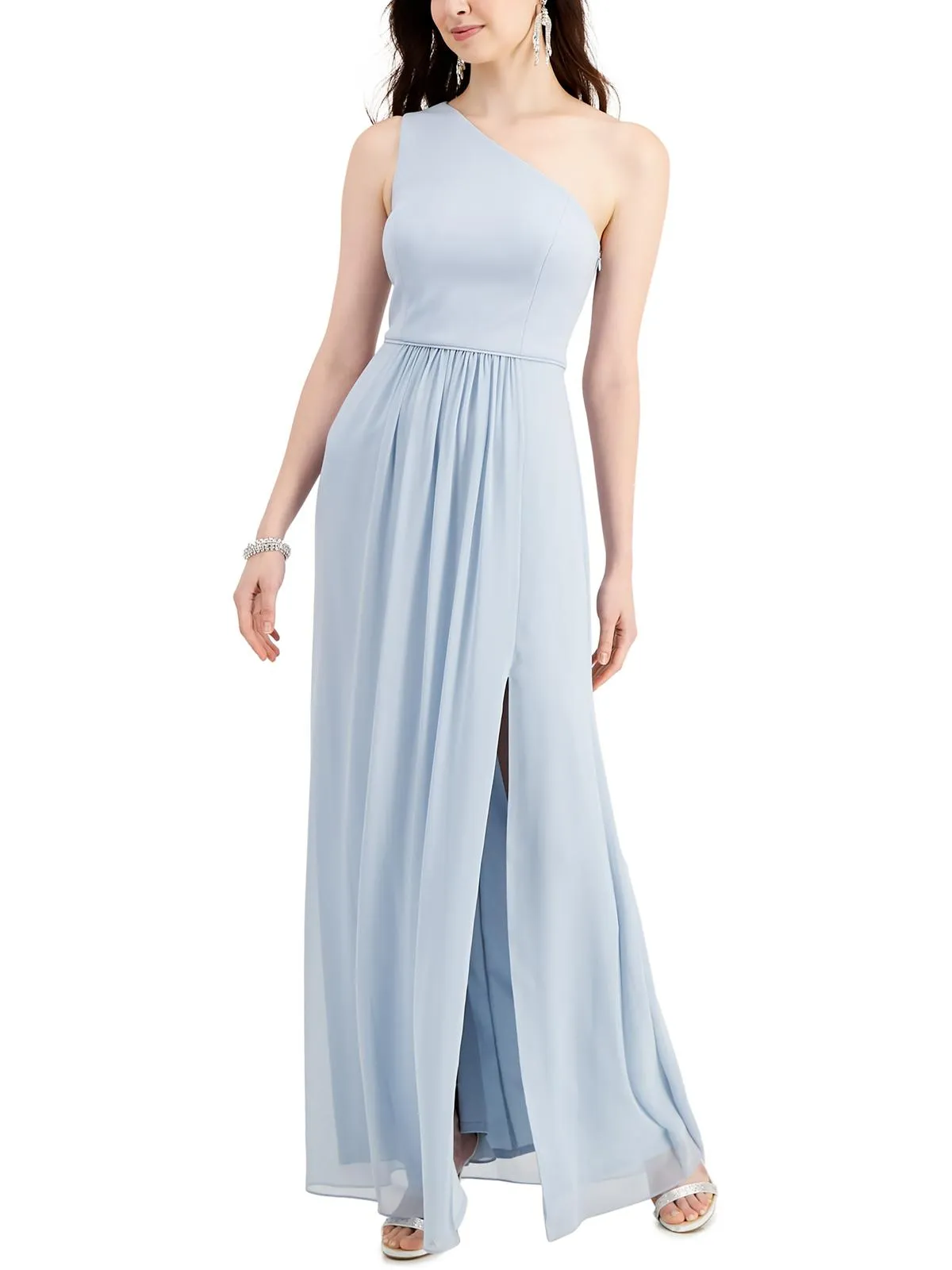 Womens Chiffon Maxi Evening Dress