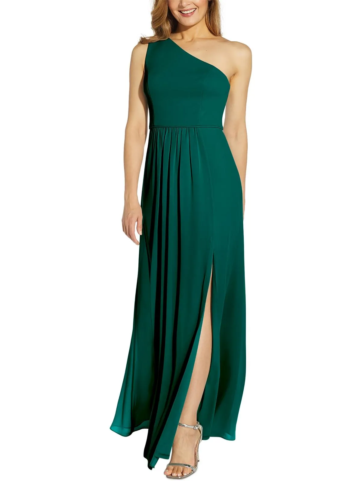 Womens Chiffon Maxi Evening Dress
