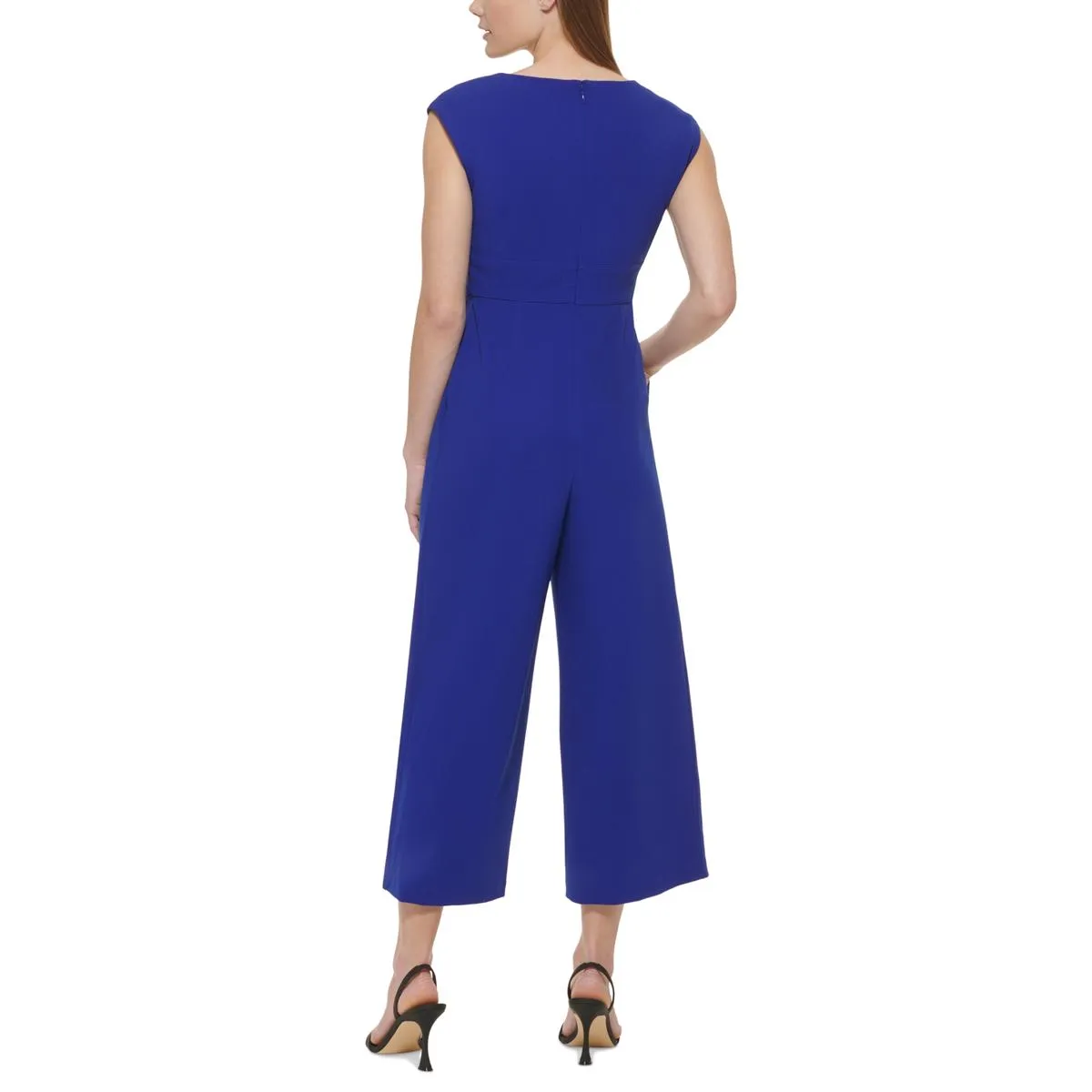 Womens Romper Tie-Waist Jumpsuit