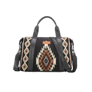 Wrangler Women's Maya Aztec Duffle Bag - Black